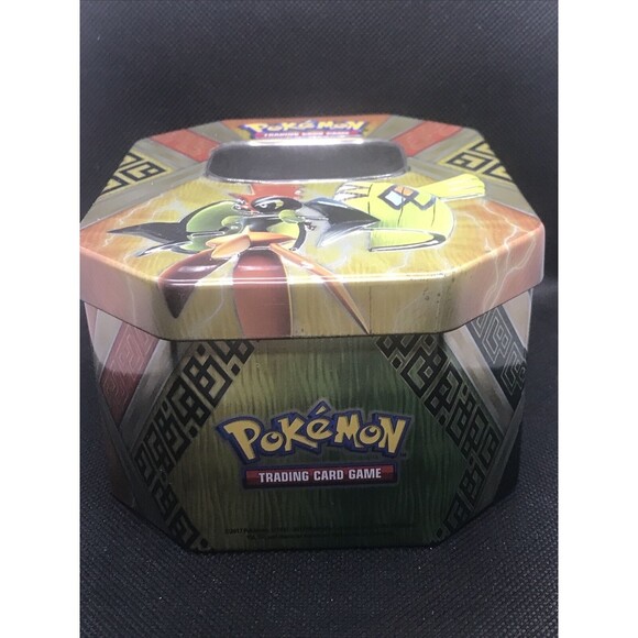 Pokemon Tapu Koko GX Prism Metal Tin - Collectible Card Storage - Picture 2 of 7